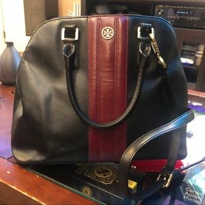 Tory Burch Convertible crossbody bag black leather